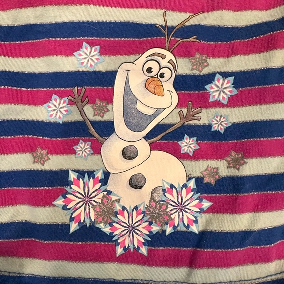 Disney Frozen Olaf Dress 5T - Picture 2 of 4